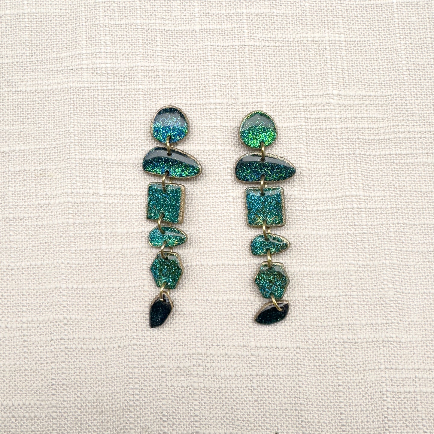 Blingy Long Dangle Earrings