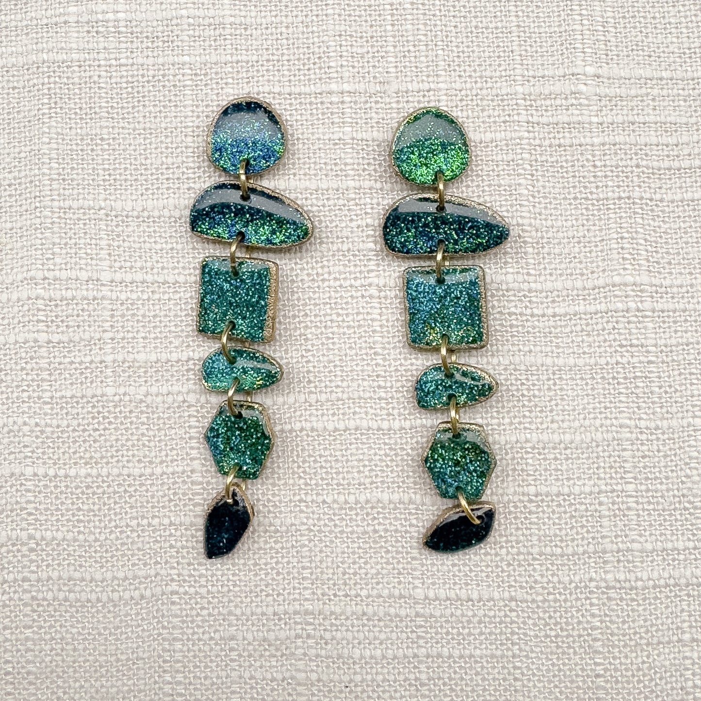 Blingy Long Dangle Earrings