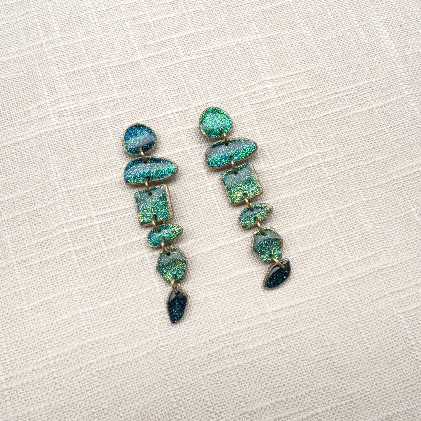 Blingy Long Dangle Earrings