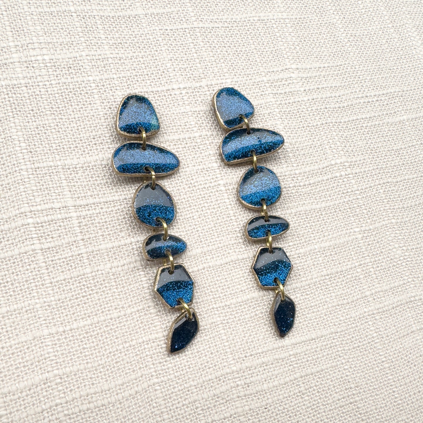 Blingy Long Dangle Earrings