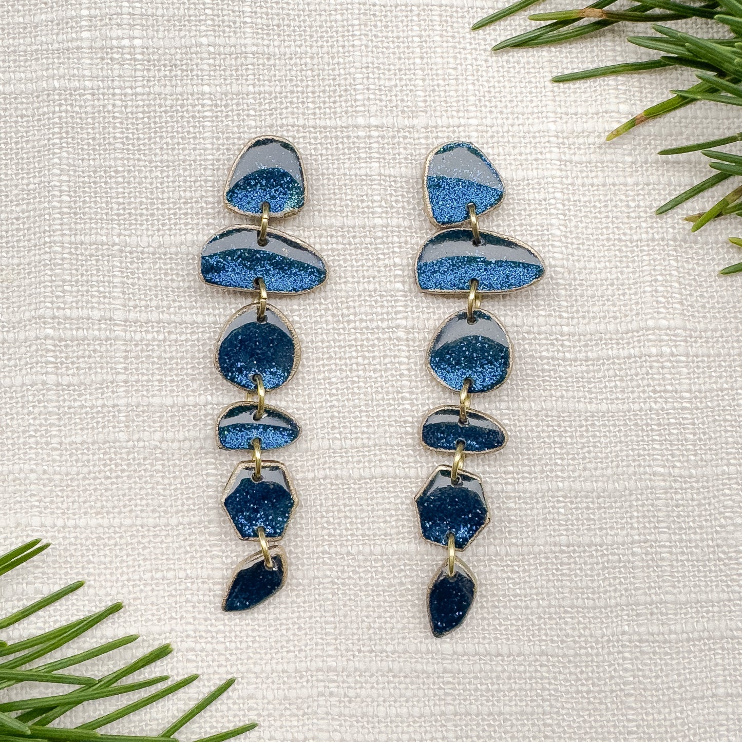 Blingy Long Dangle Earrings