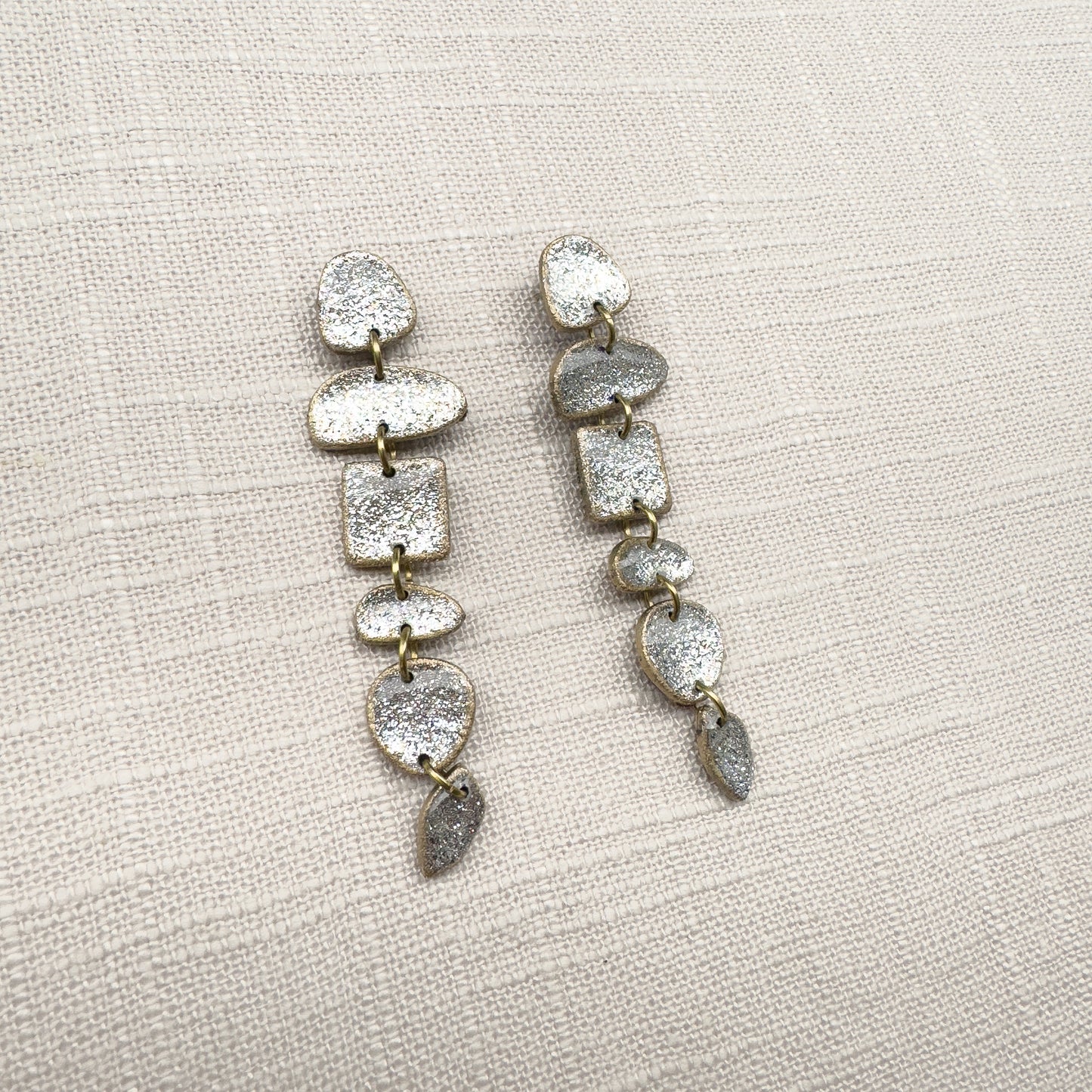 Blingy Long Dangle Earrings