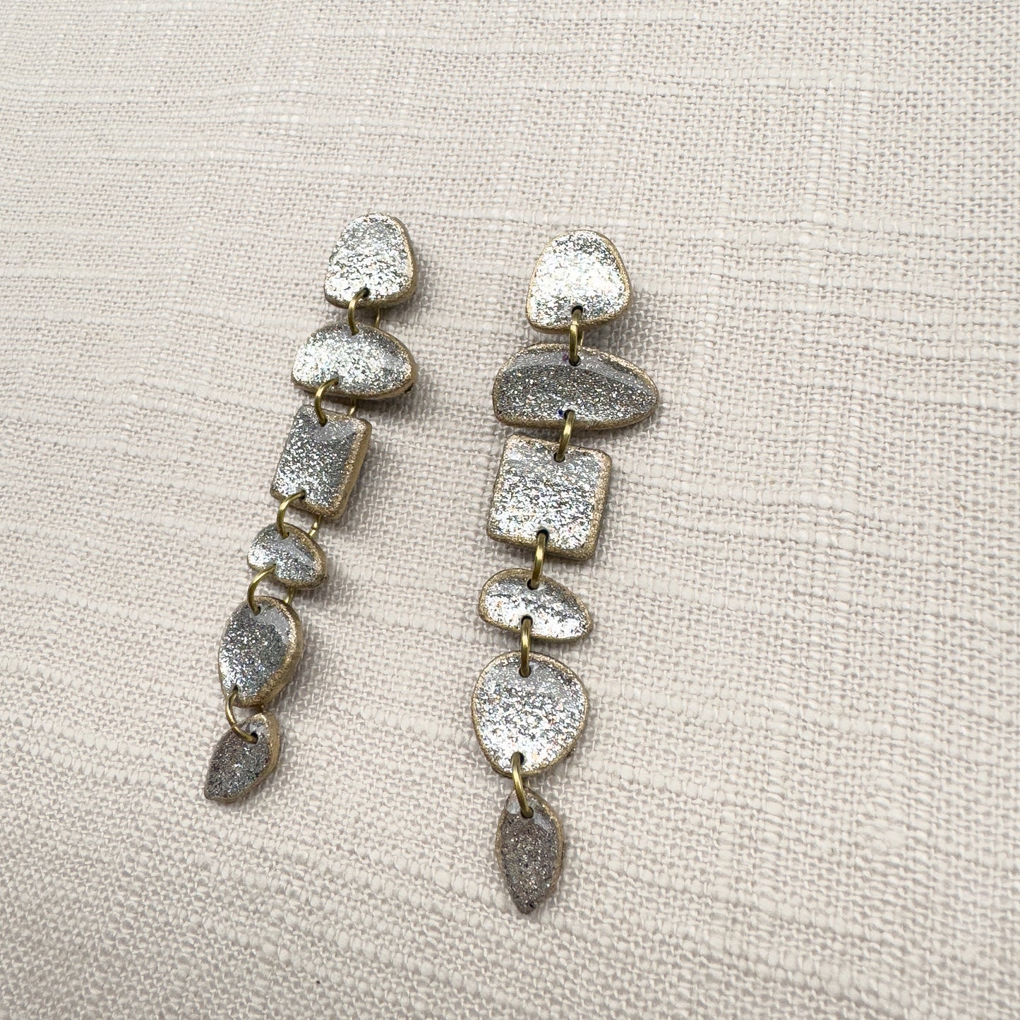Blingy Long Dangle Earrings