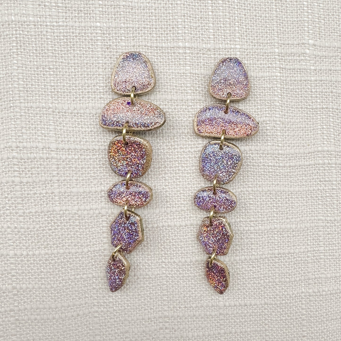 Blingy Long Dangle Earrings