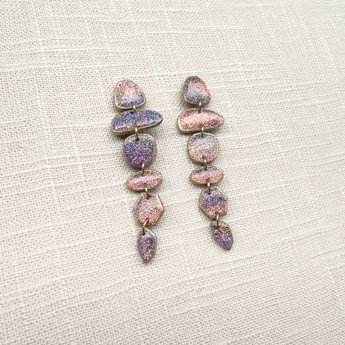 Blingy Long Dangle Earrings