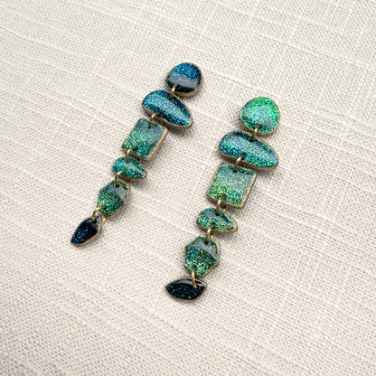 Blingy Long Dangle Earrings