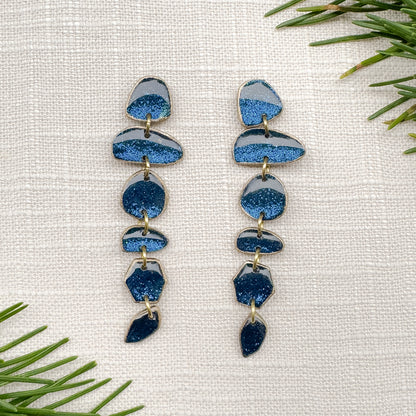 Blingy Long Dangle Earrings