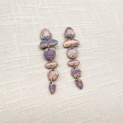 Blingy Long Dangle Earrings