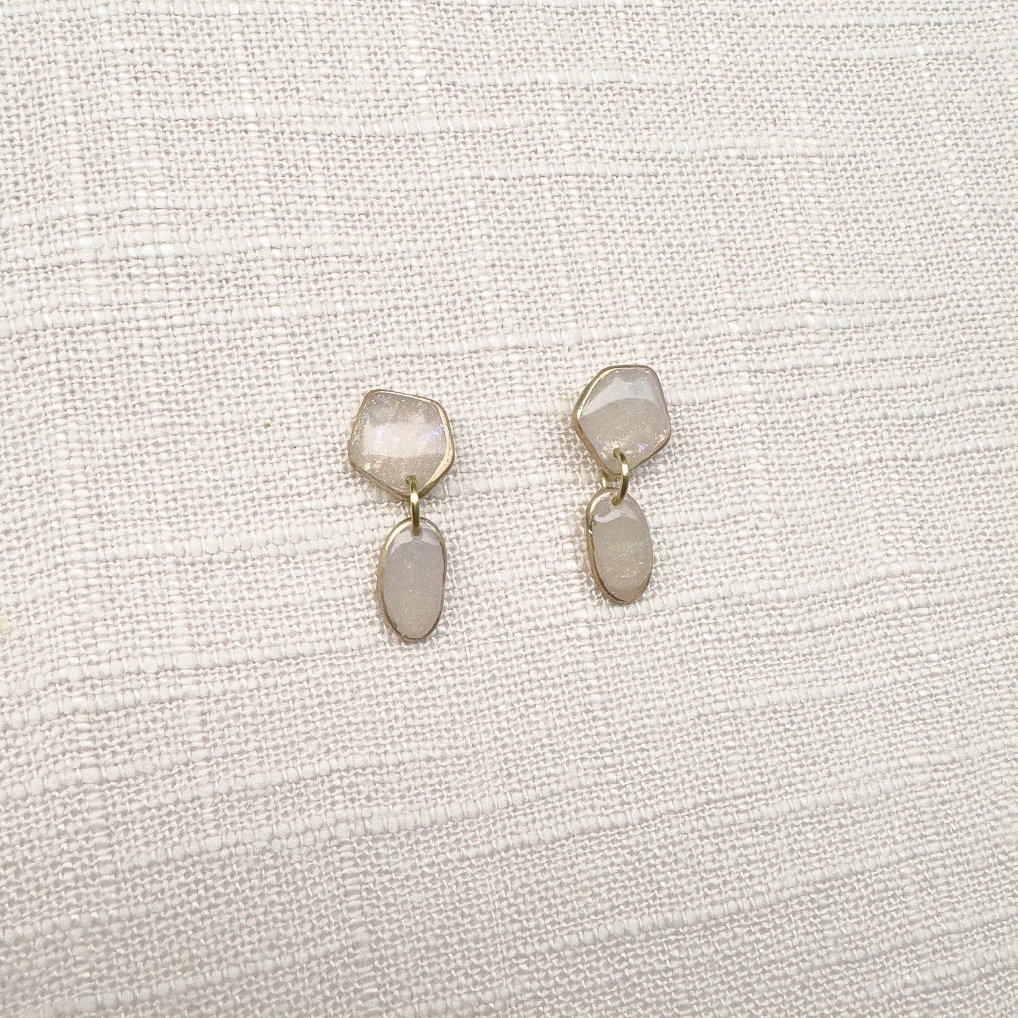 Organic Dangle Studs