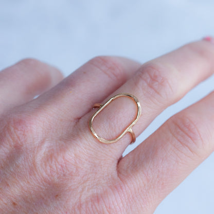 Oval ring - Made to order